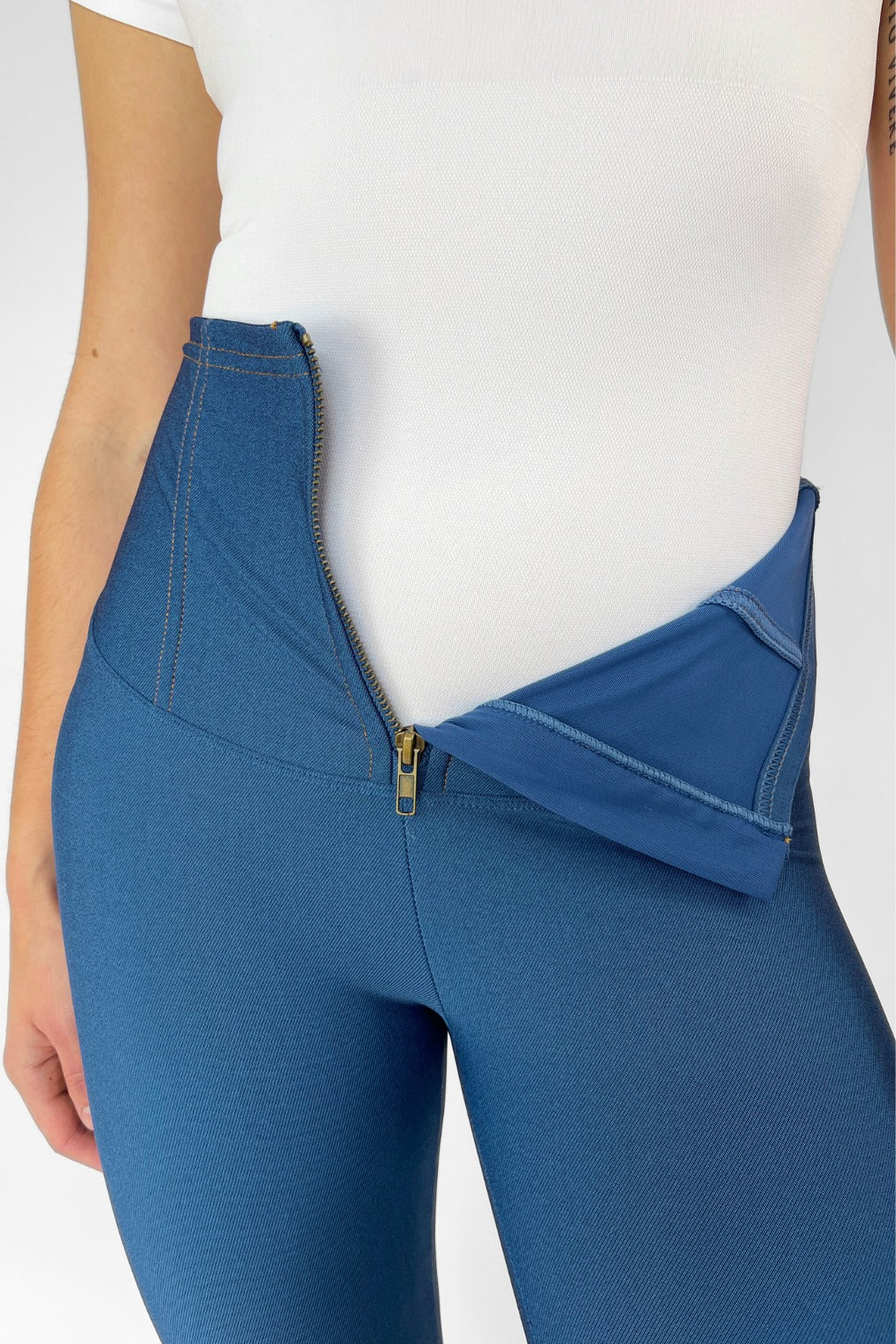 Keira Shaping Leggings - Blue Wash