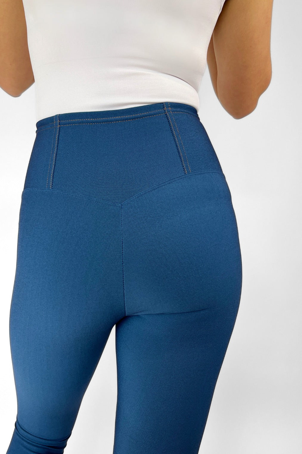 Keira Shaping Leggings - Blue Wash