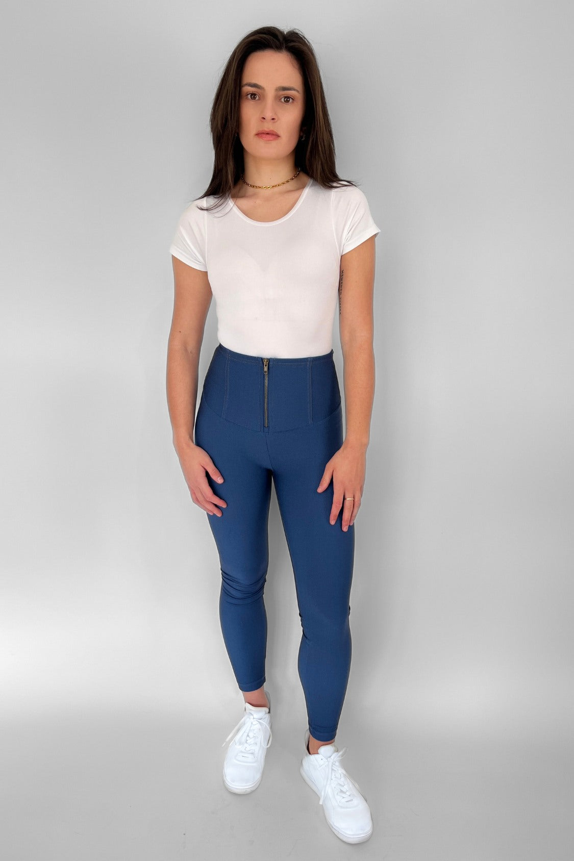 Keira Shaping Leggings - Blue Wash