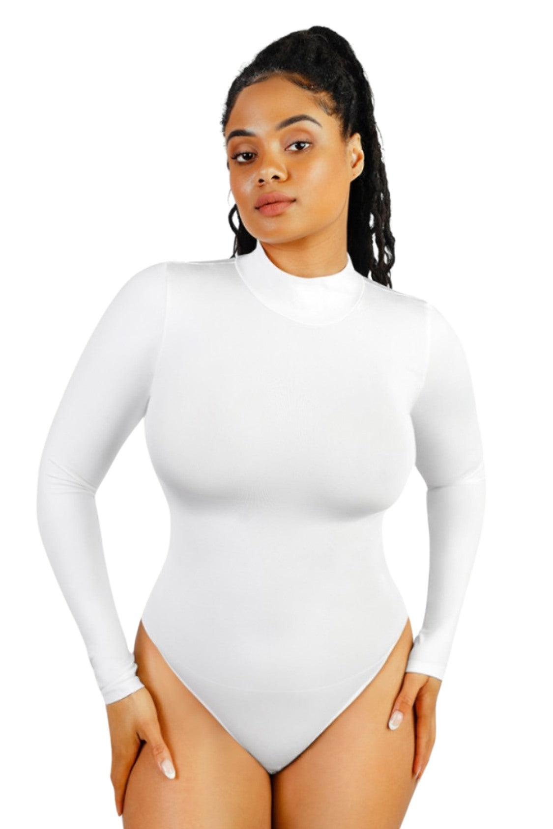 Alexis Shaping Bodysuit - White Contour Clothing