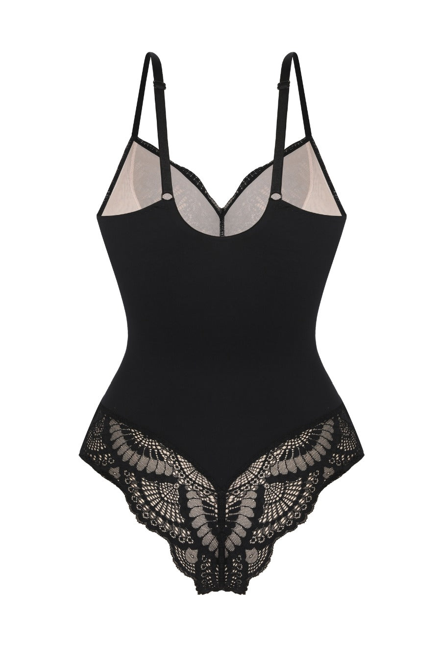 Aria Shaping Lace Bodysuit - Black Contour Clothing