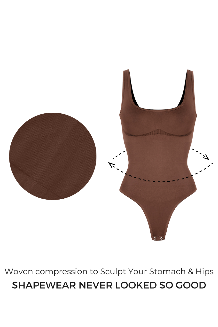 Mila Shaping Bodysuit - Black Eco Contour Clothing