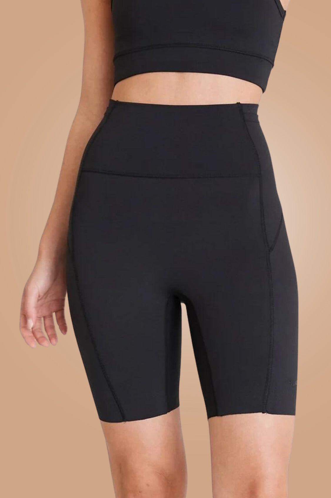 Hustle Biker Shorts - Black AllFenix