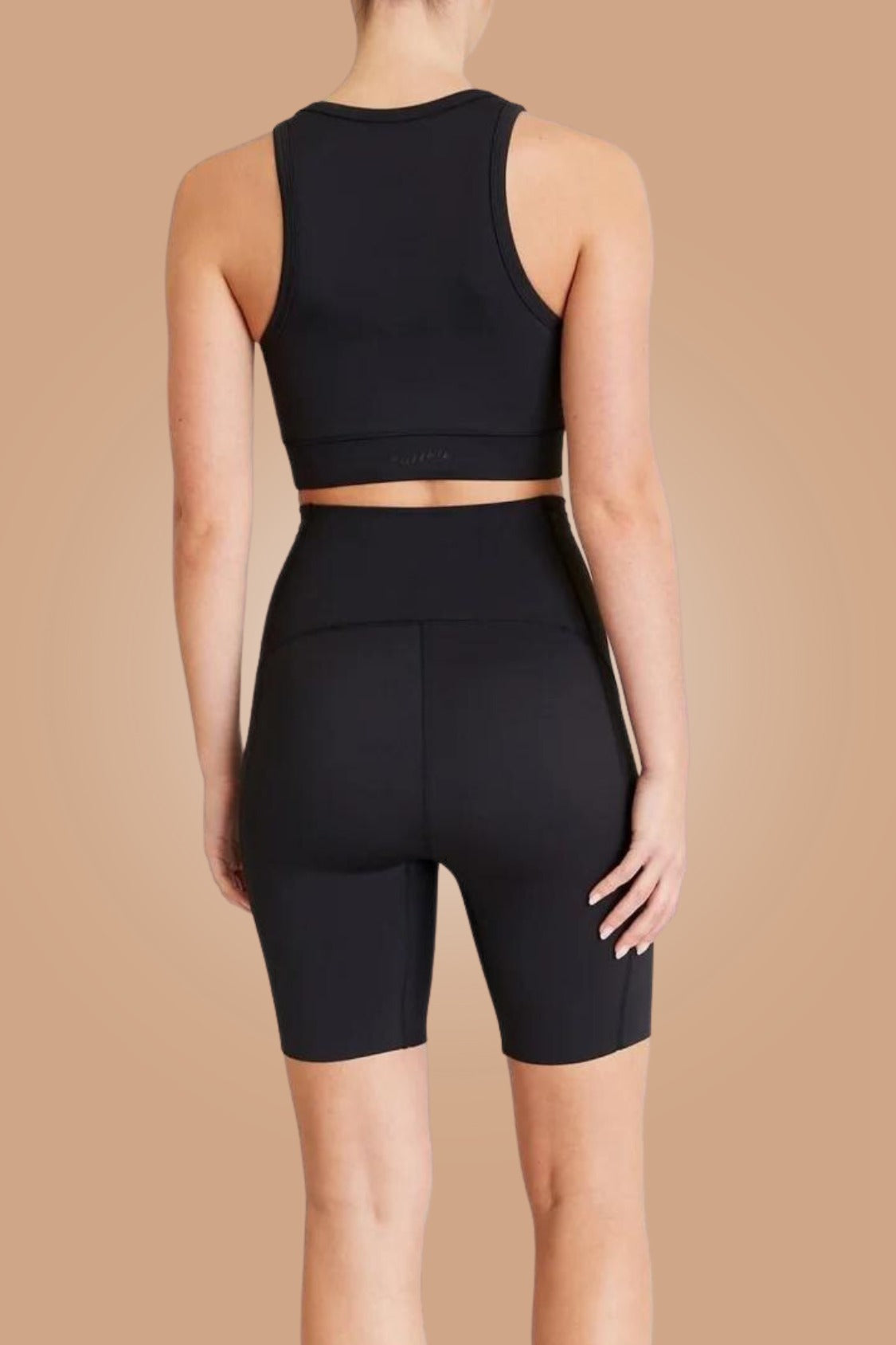 Hustle Biker Shorts - Black AllFenix