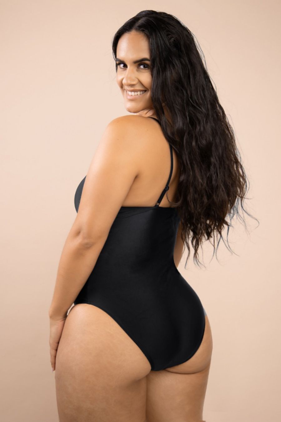Ariana Shaping Swimsuit - Black Contour Clothing