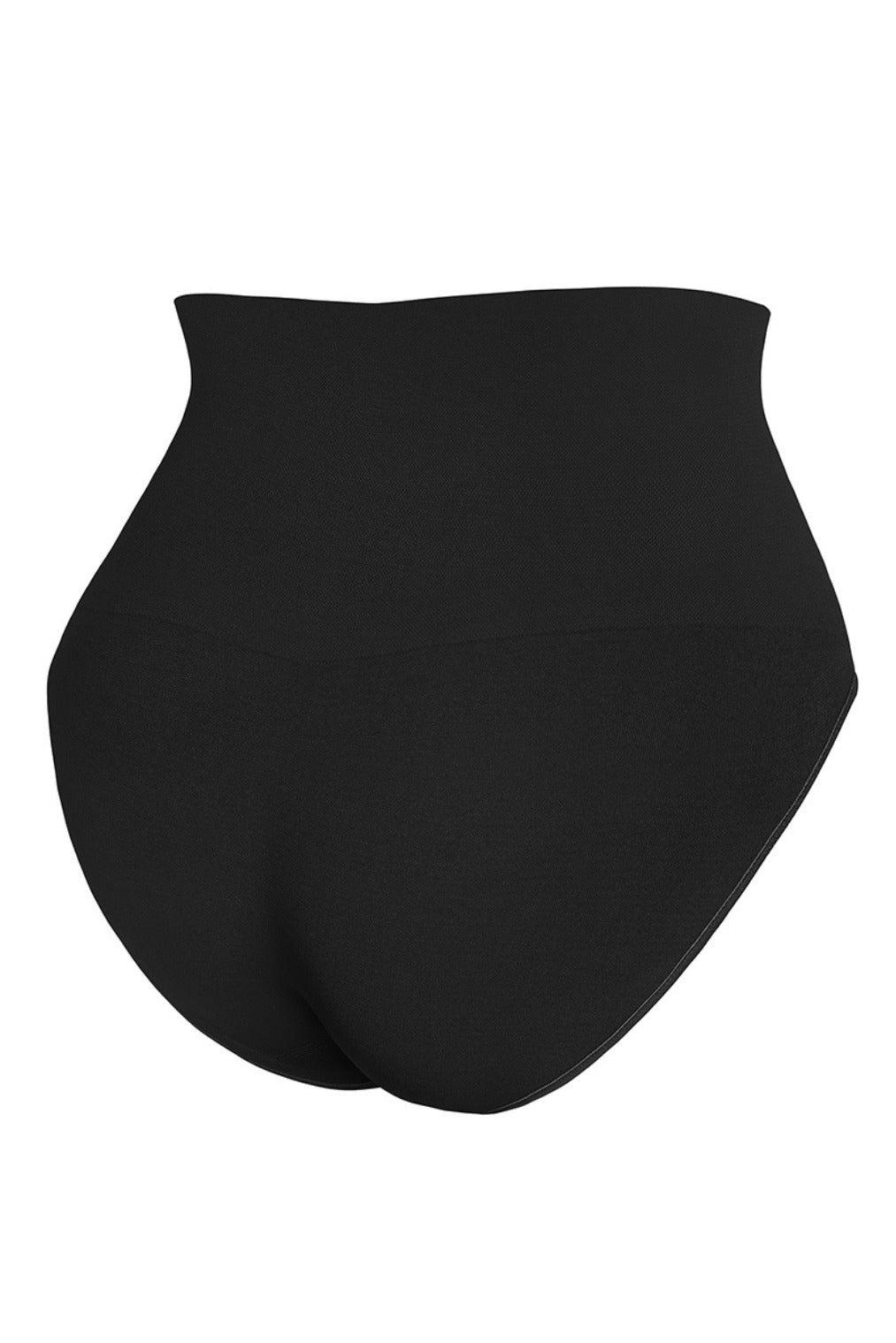 High Waist Shaping Brief Full Back - Black Eco Contour Clothing