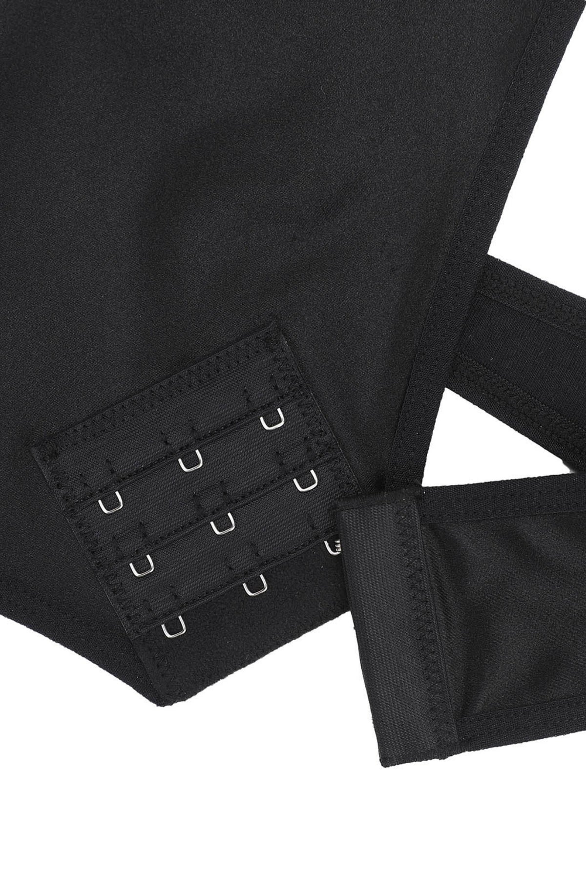 Luxe Satin Shaping Bodysuit - Black Contour Clothing