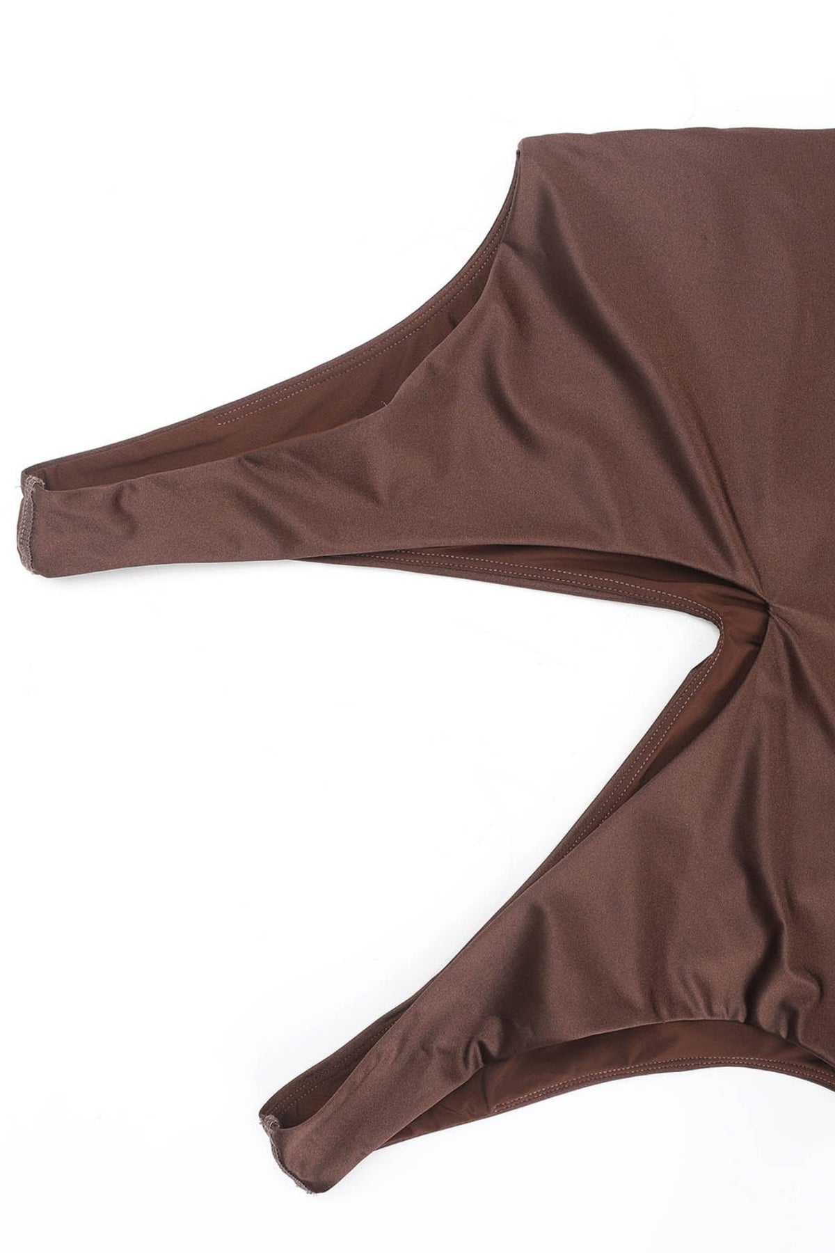 Luxe Satin Shaping Bodysuit - Mocha Contour Clothing