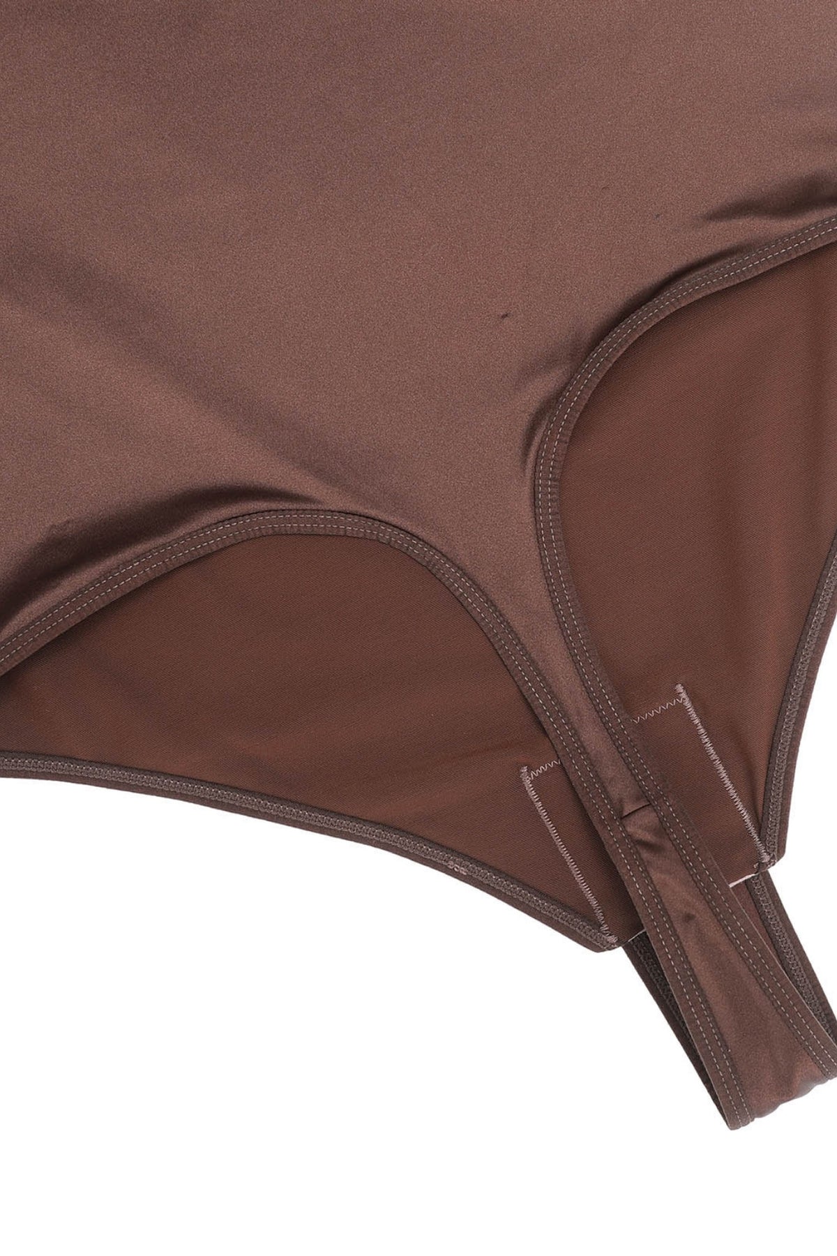 Luxe Satin Shaping Bodysuit - Mocha Contour Clothing