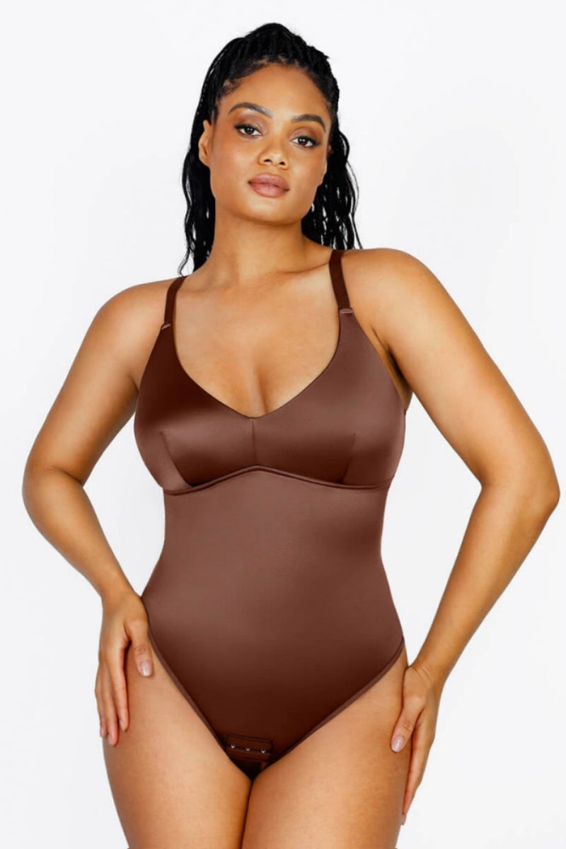 Luxe Venus Shaping Bodysuit - Mocha Contour Clothing