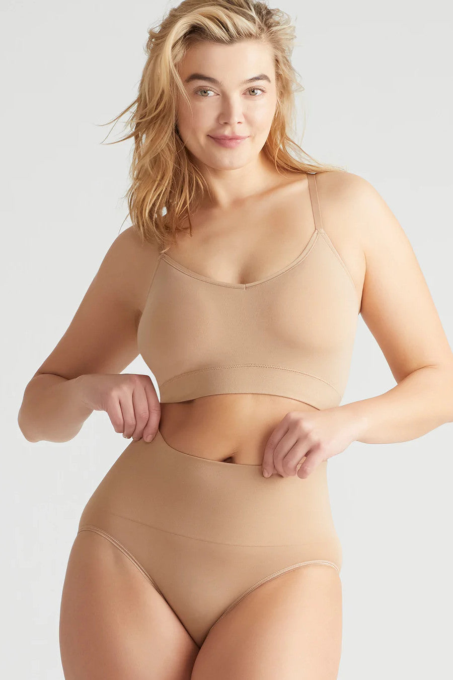Ultralight Shaping Brief - Seamless - Almond Contour Clothing