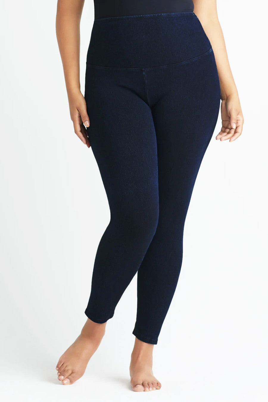 Denim Stretch Shaping Leggings - True Indigo Yummie