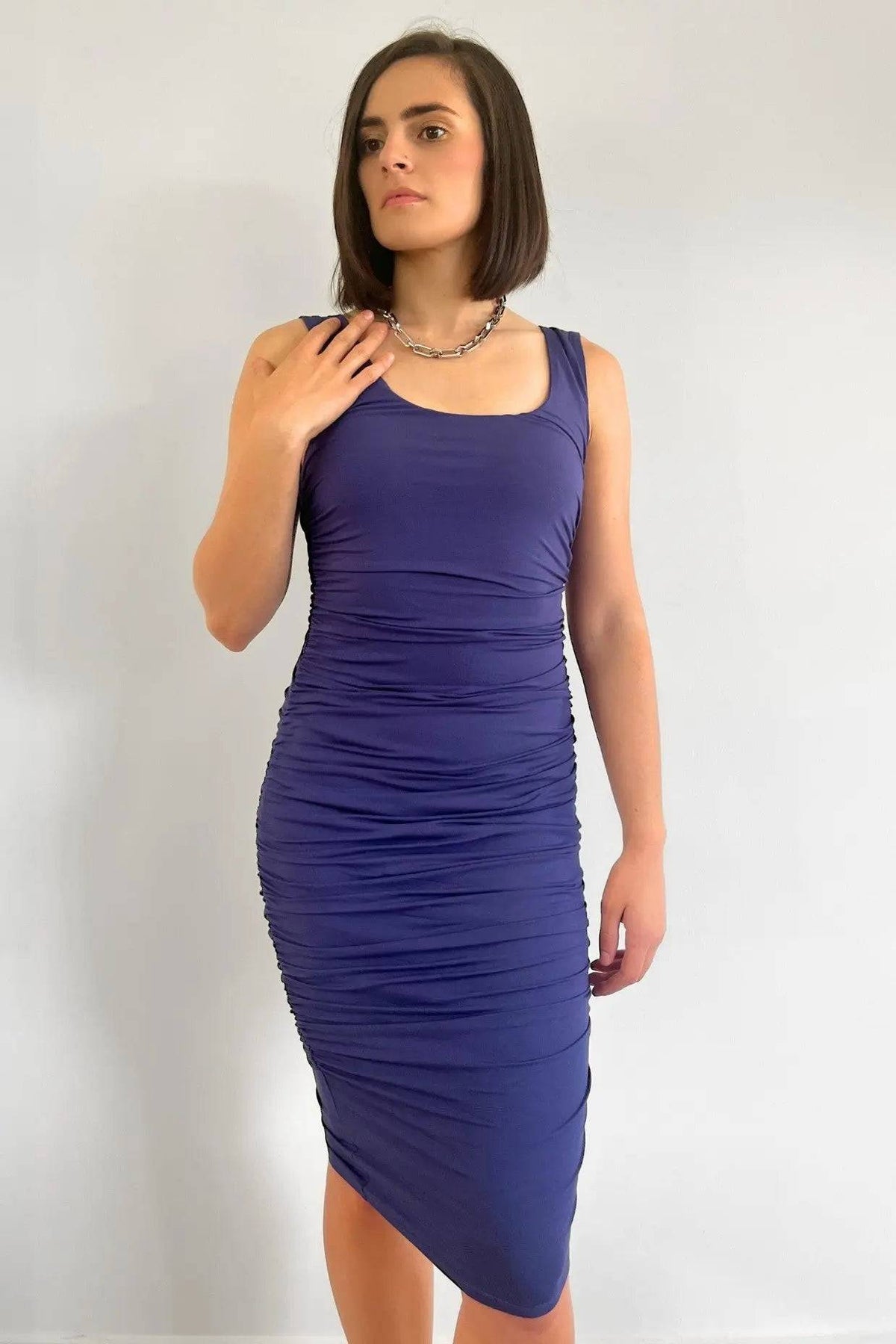 Embodycon™ Tank Shaping Dress - Ocean Blue Embodycon