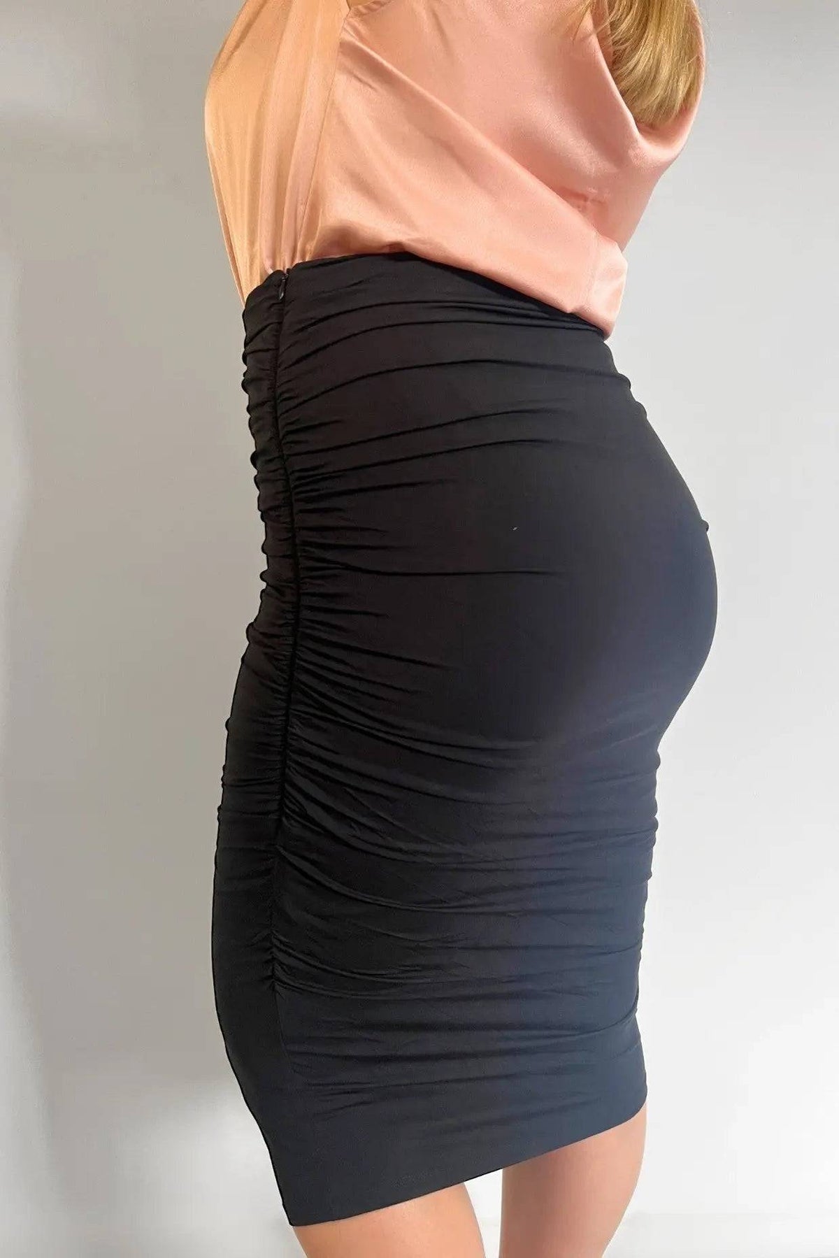 Embodycon™ Bamboo Shaping Skirt - Black Embodycon