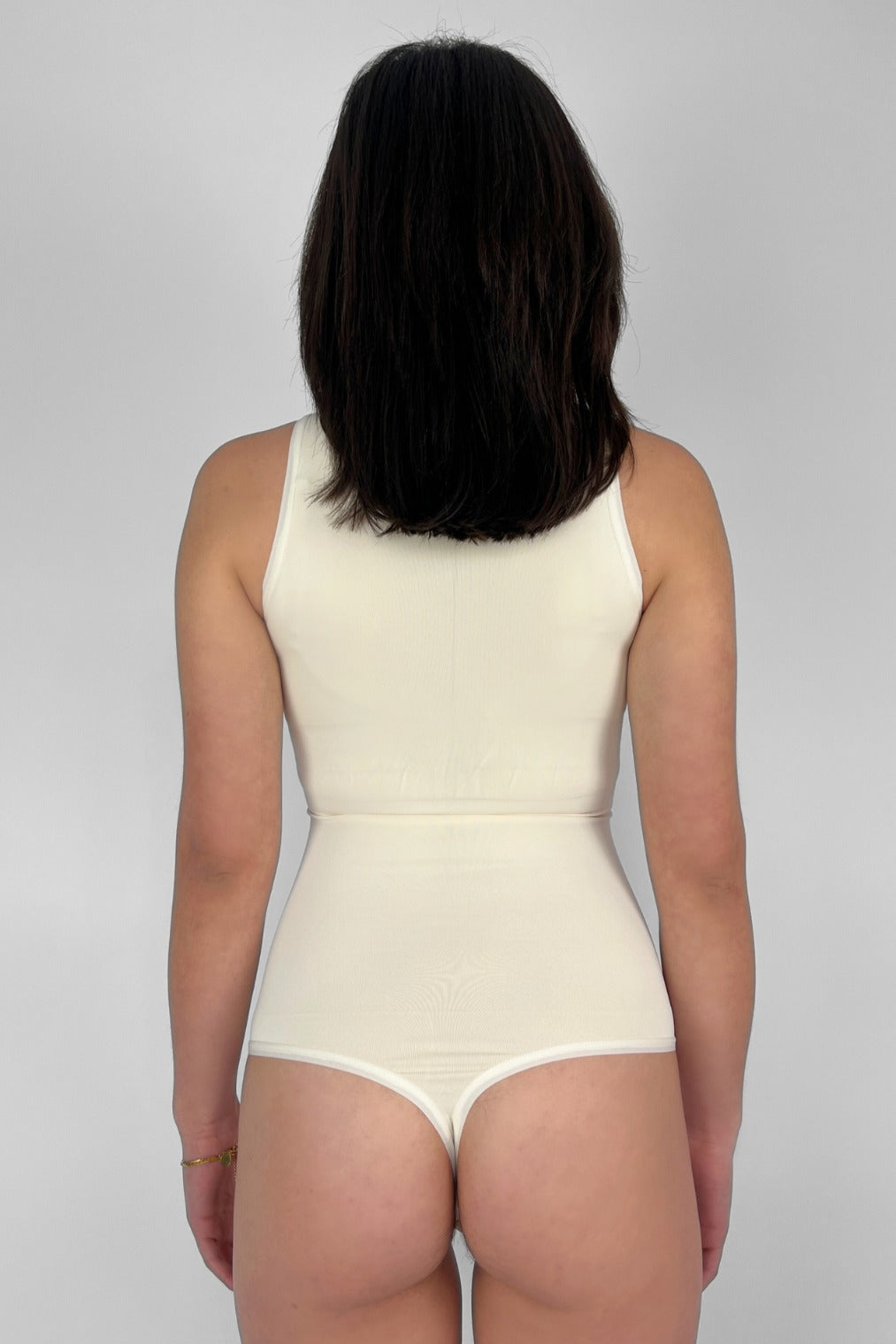 Mya Shaping Bodysuit - Off White Eco