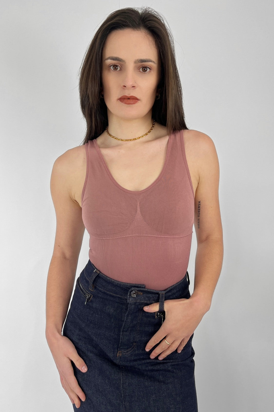 Maria Shaping Bodysuit - Mauve