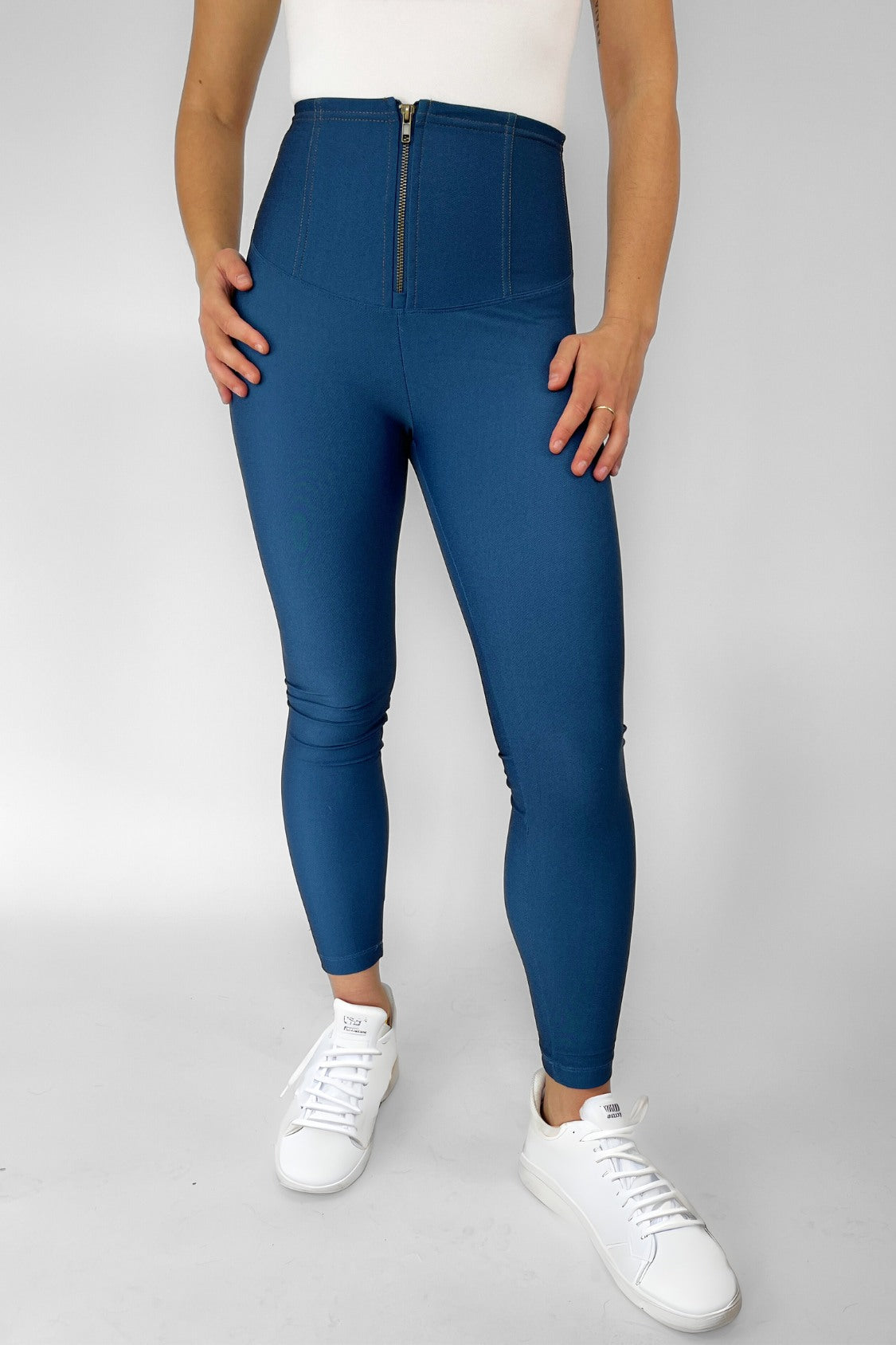 Keira Shaping Leggings - Blue Wash