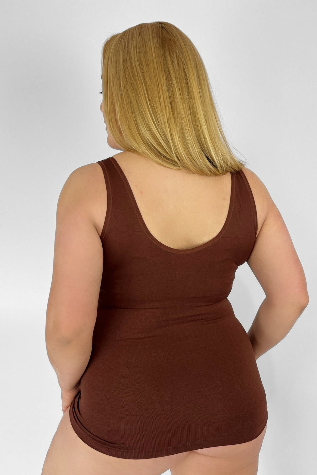 Kimberly Shaping Tank - Mocha