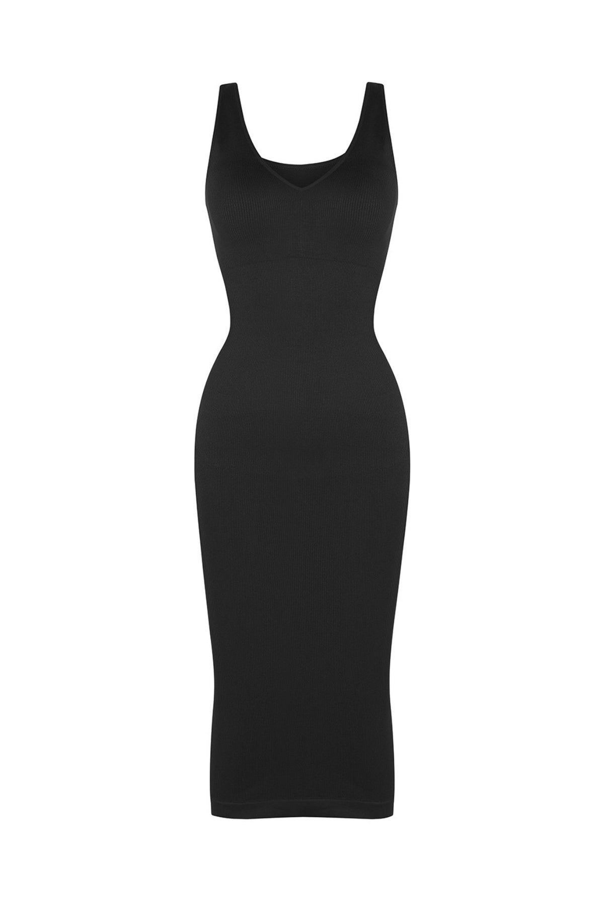 Vamp Shaping Dress - Black Eco Contour Clothing