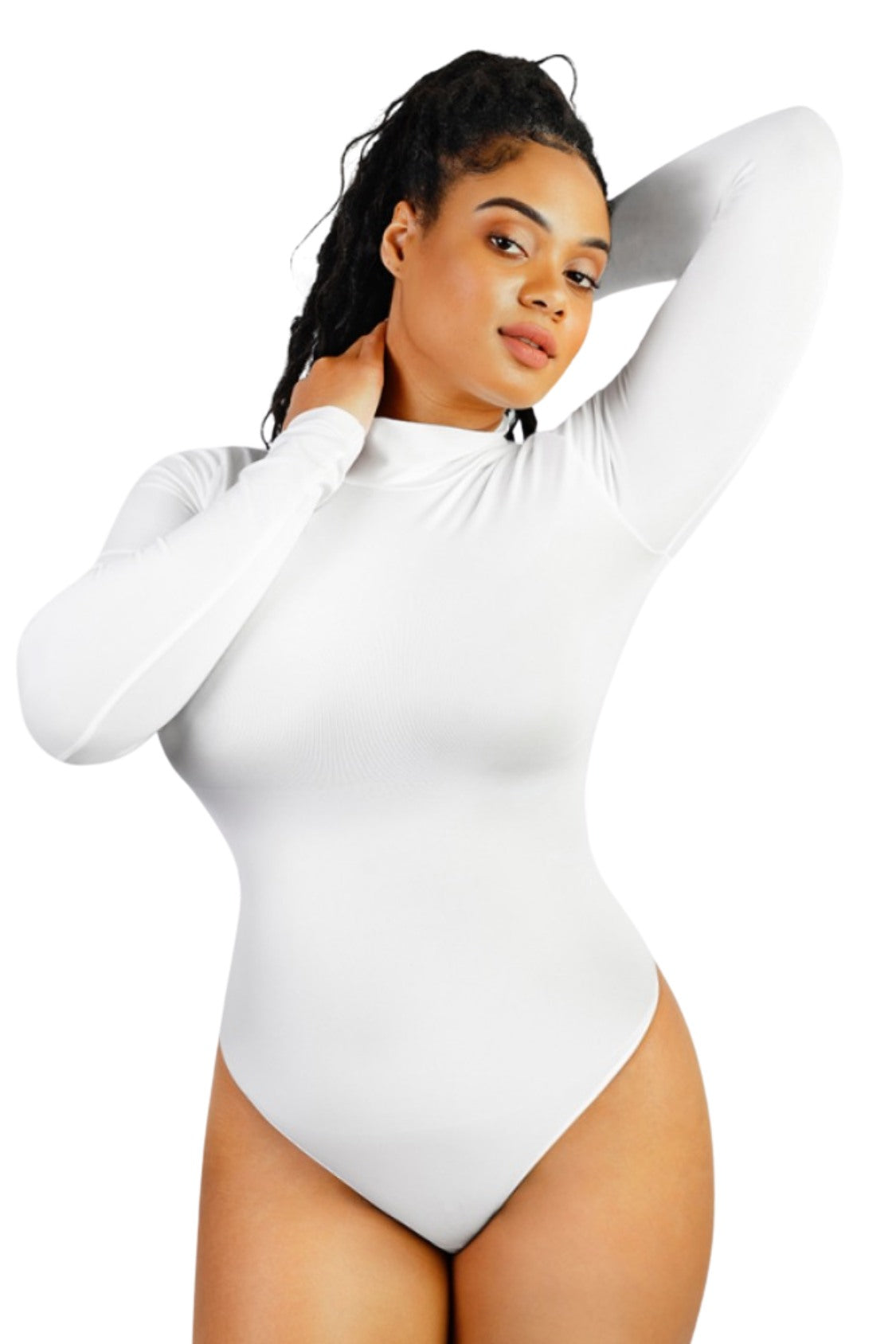 Alexis Shaping Bodysuit - White Contour Clothing