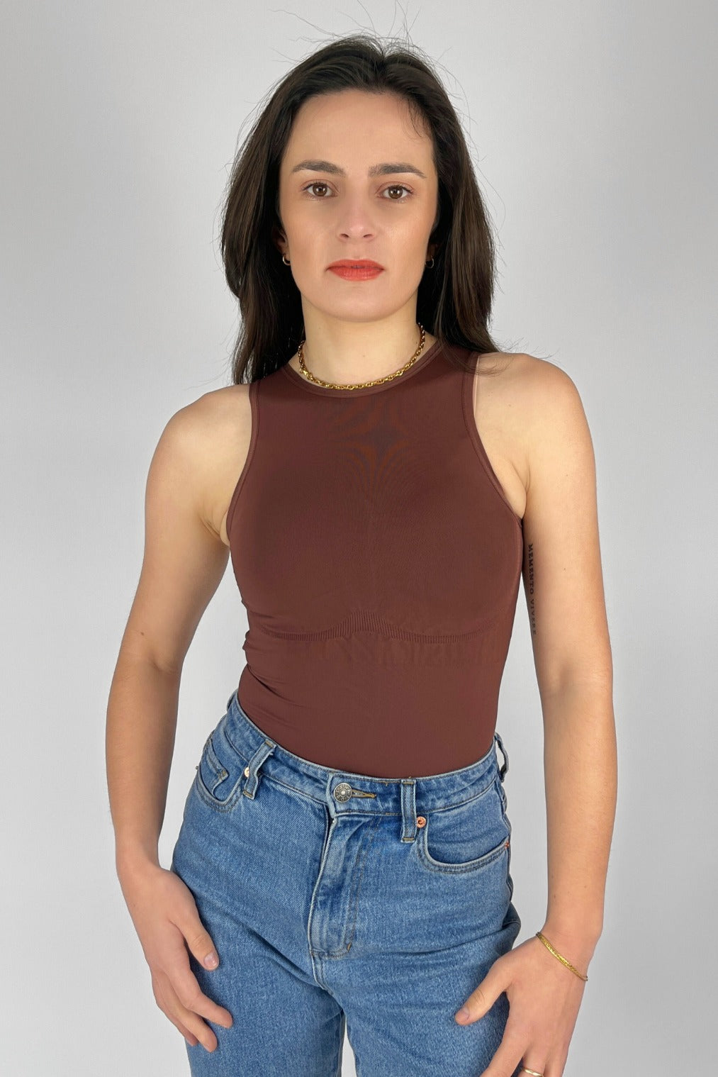 Mya Shaping Bodysuit - Mocha Eco