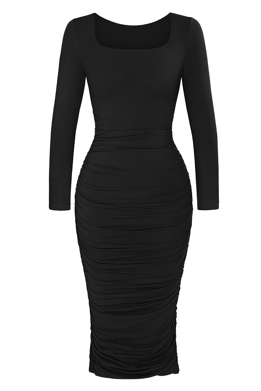 Captivate Shaping Dress - Black Contour Clothing