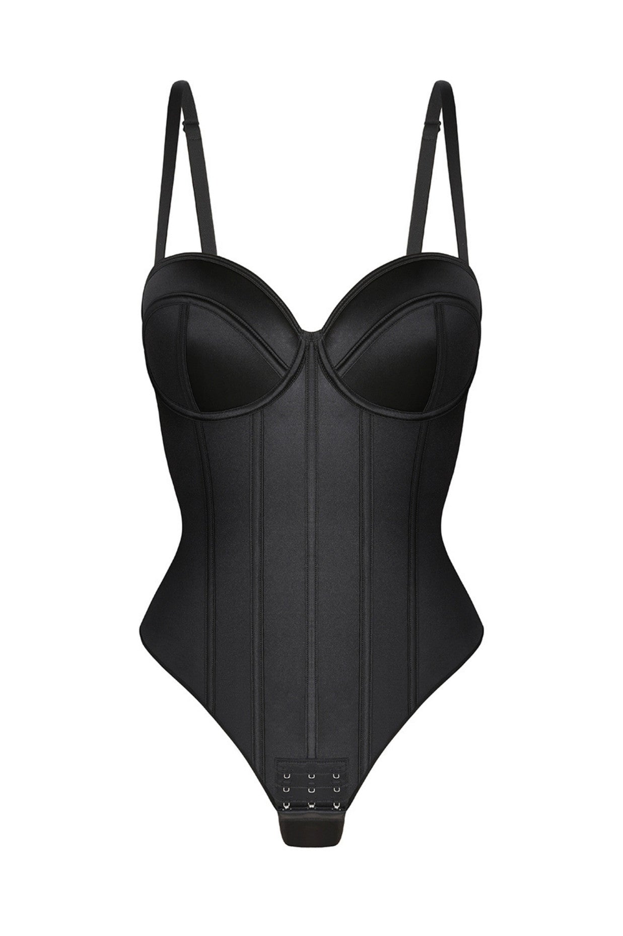 Confident Energy Sculpt Bodysuit in Black • Impressions Online Boutique