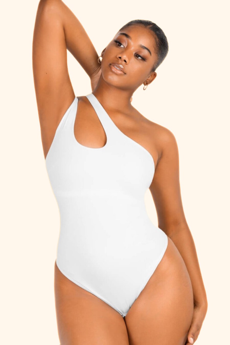 Coco Shaping Bodysuit - White
