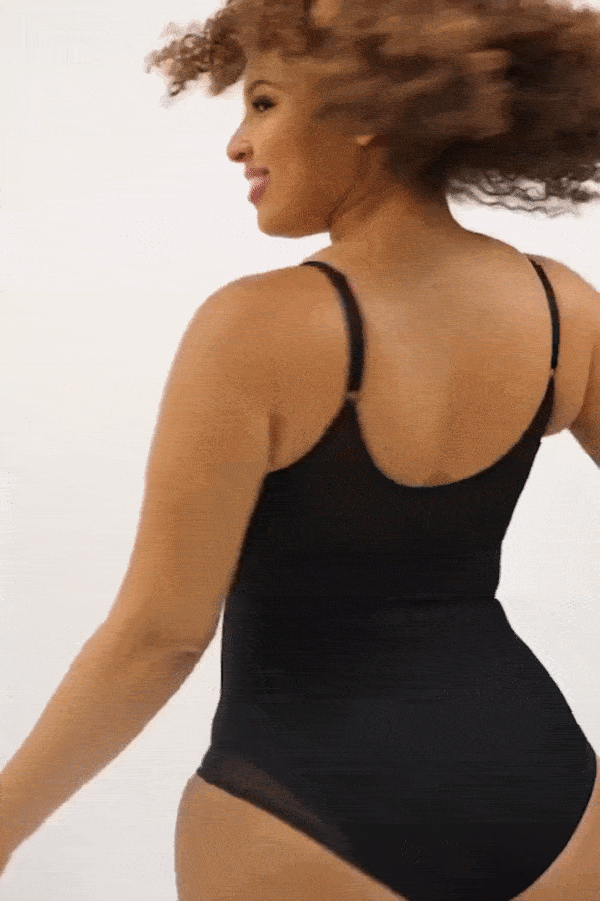 Desire Shaping Bodysuit - Black