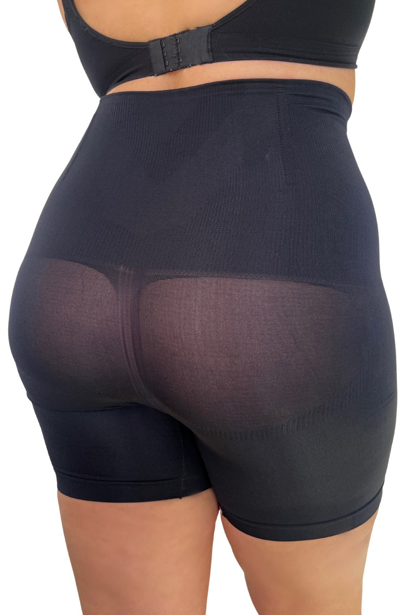 Ultimate Tummy Control Shorts - Black Contour Clothing
