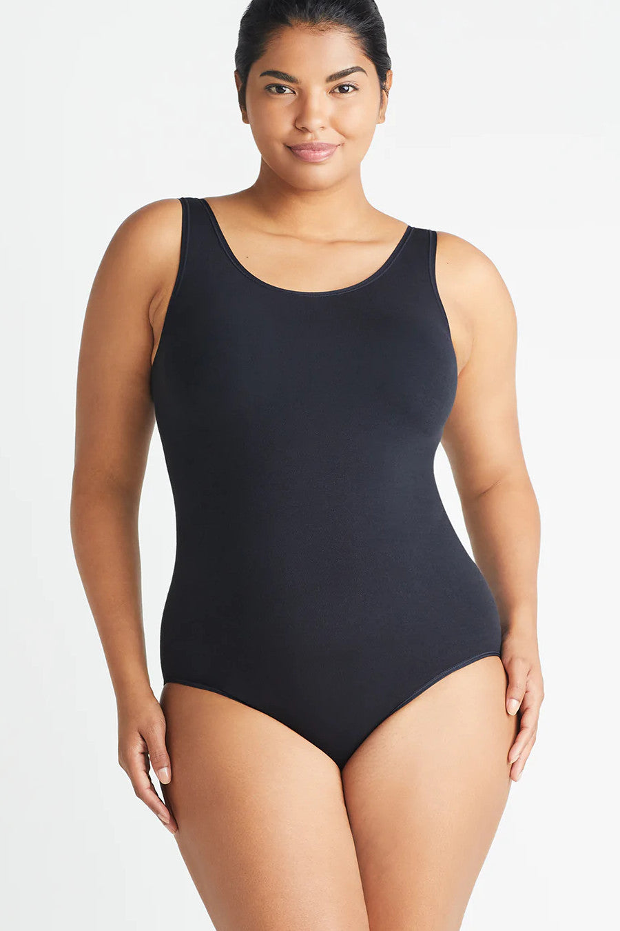 Shaping Bodysuits - Meet the Ruby Shaping Thong Bodysuit in Black