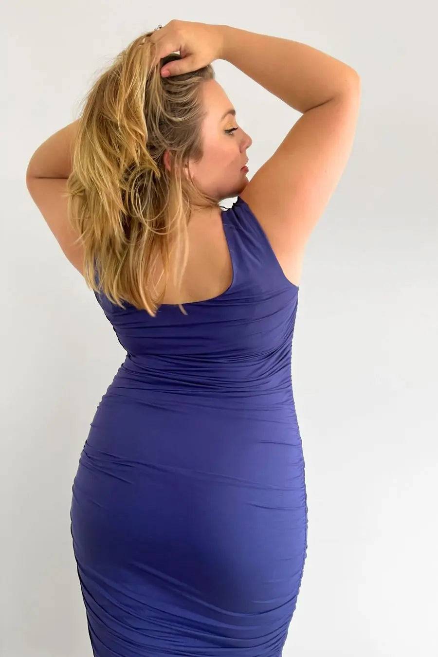 Embodycon™ Tank Shaping Dress - Ocean Blue Embodycon